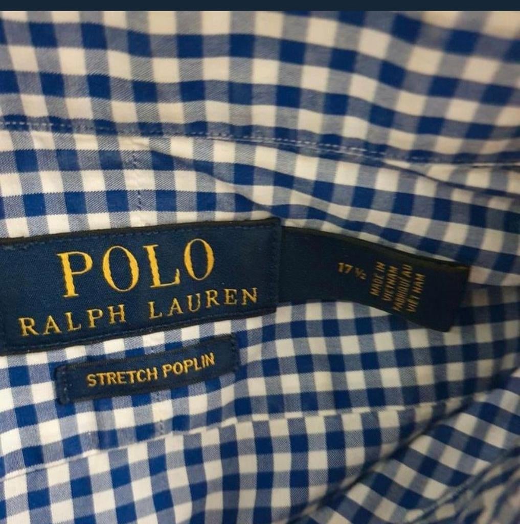 Herenhemd Ralph lauren, Vêtements | Hommes, Chemises, Envoi, Comme neuf, Bleu, Ralph Lauren