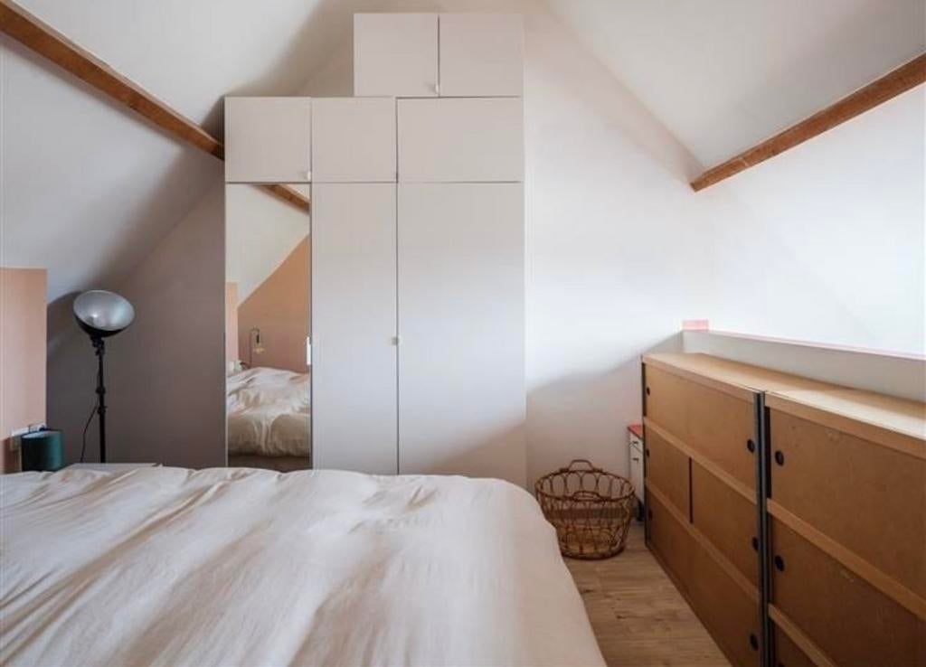 witte kleerkast met spiegeldeur, Ophalen, Zo goed als nieuw