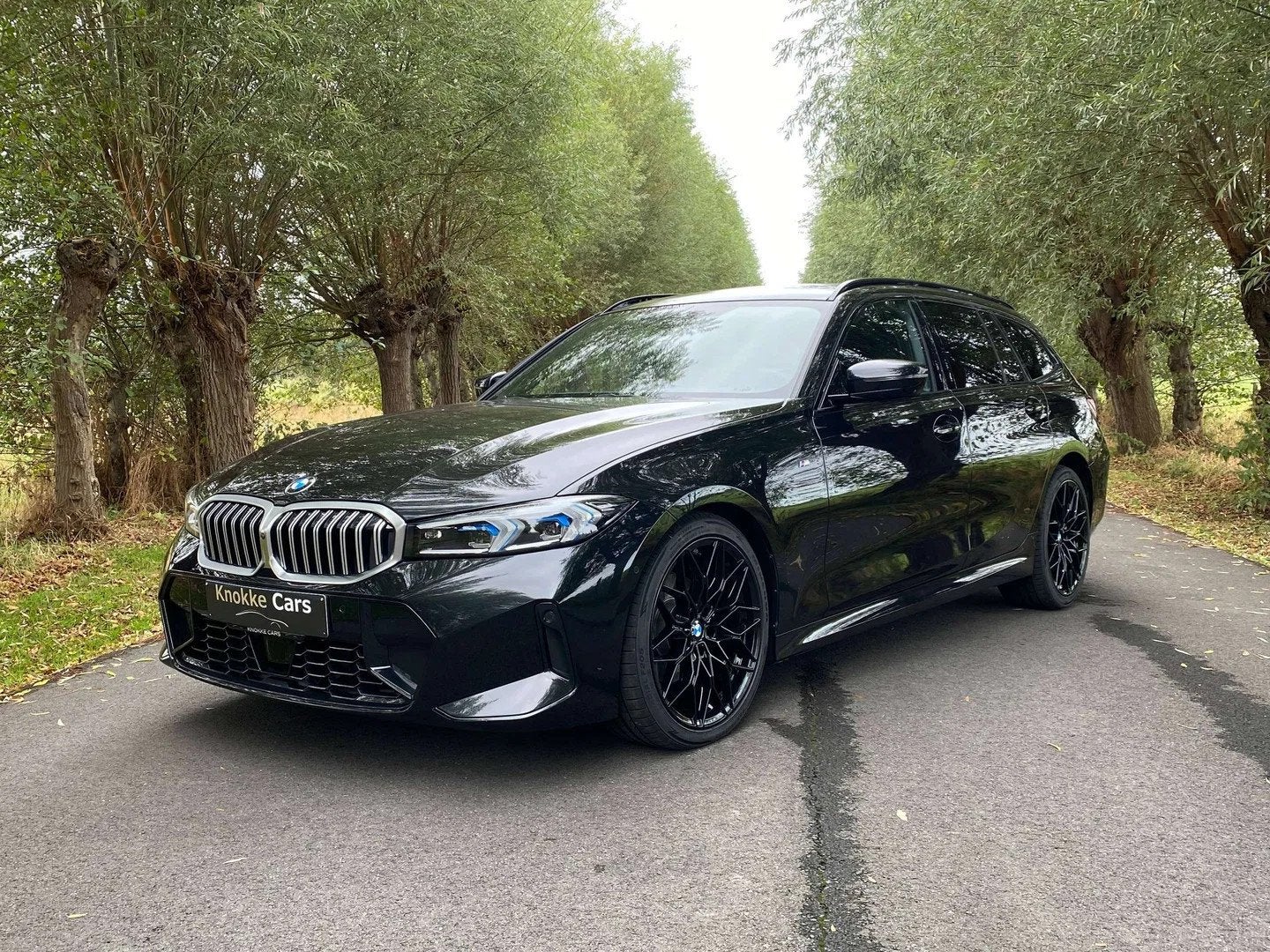 BMW 3 Serie 320 M-Sportpack,360camera,Adaptieve cruiscontr, Automaat, 1998 cc, Zwart, Break