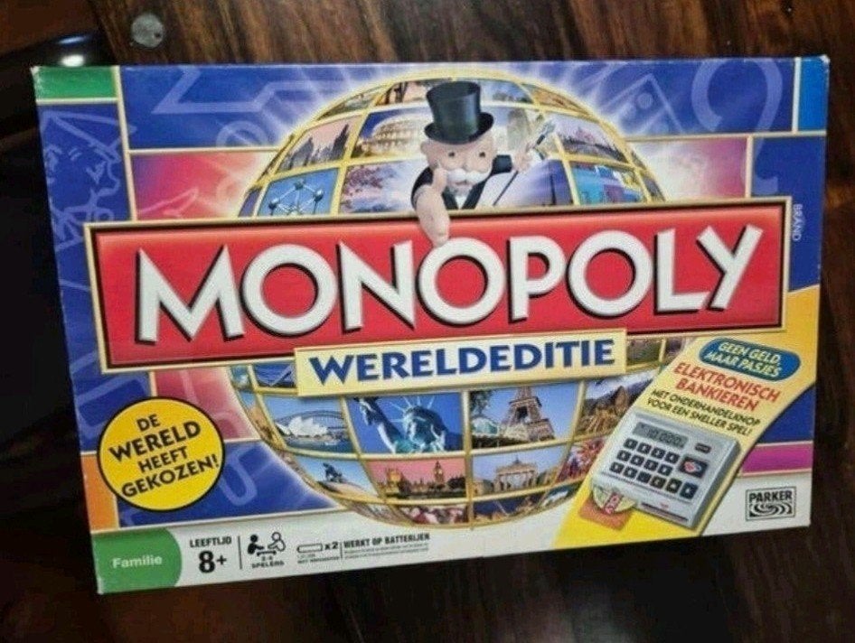 édition Monopoly World avec carte bancaire, Enlèvement ou Envoi