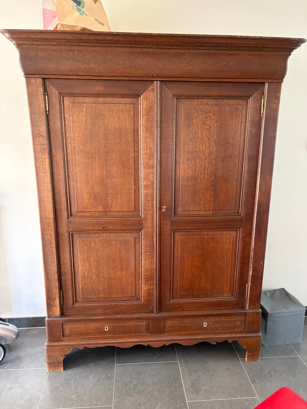 Kast antiek, Ophalen