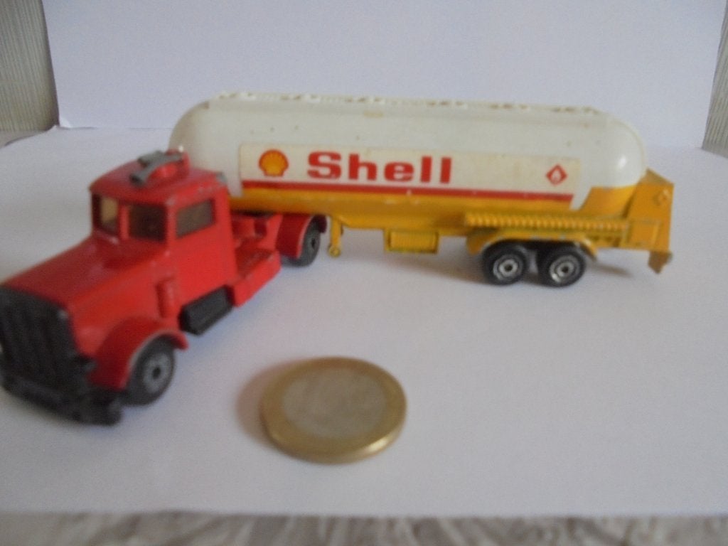 CAMION CITERNE SHELL, Hobby & Loisirs créatifs, Enlèvement ou Envoi, Utilisé, Majorette