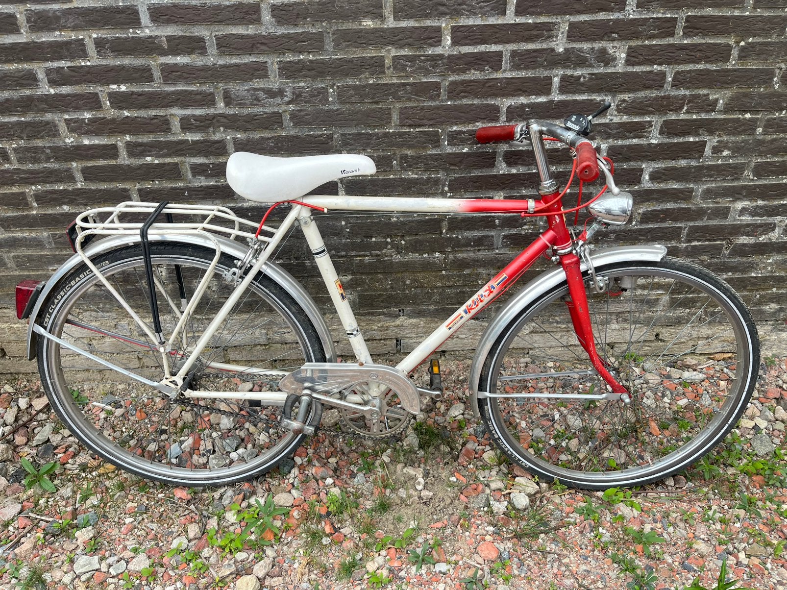 Kinderfiets retro, Fietsen en Brommers, Ophalen, Zo goed als nieuw