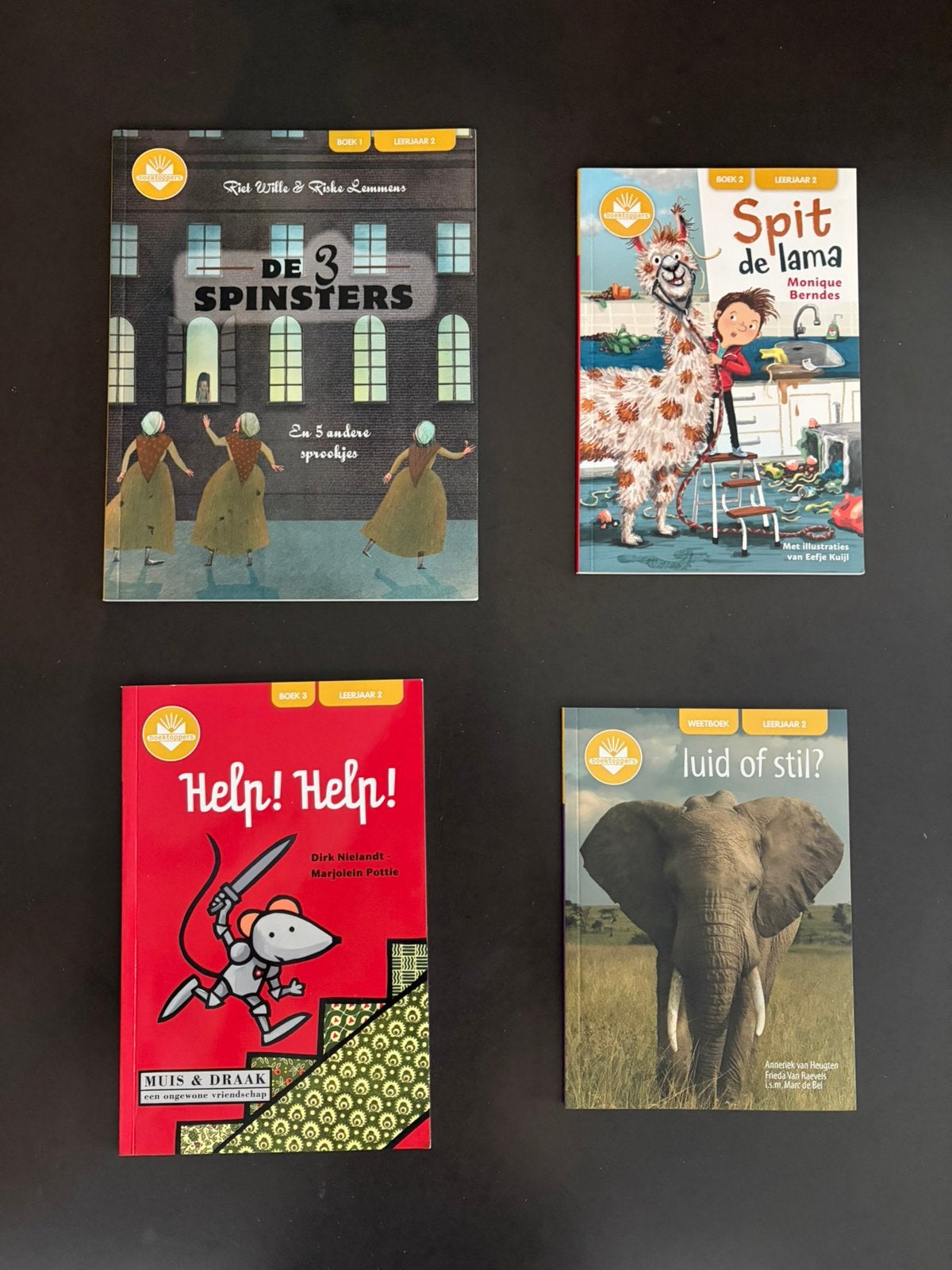 Pakket 4 boeken Boektoppers leerjaar 2 uitgerverij Van In, Boeken, Ophalen of Verzenden, Zo goed als nieuw