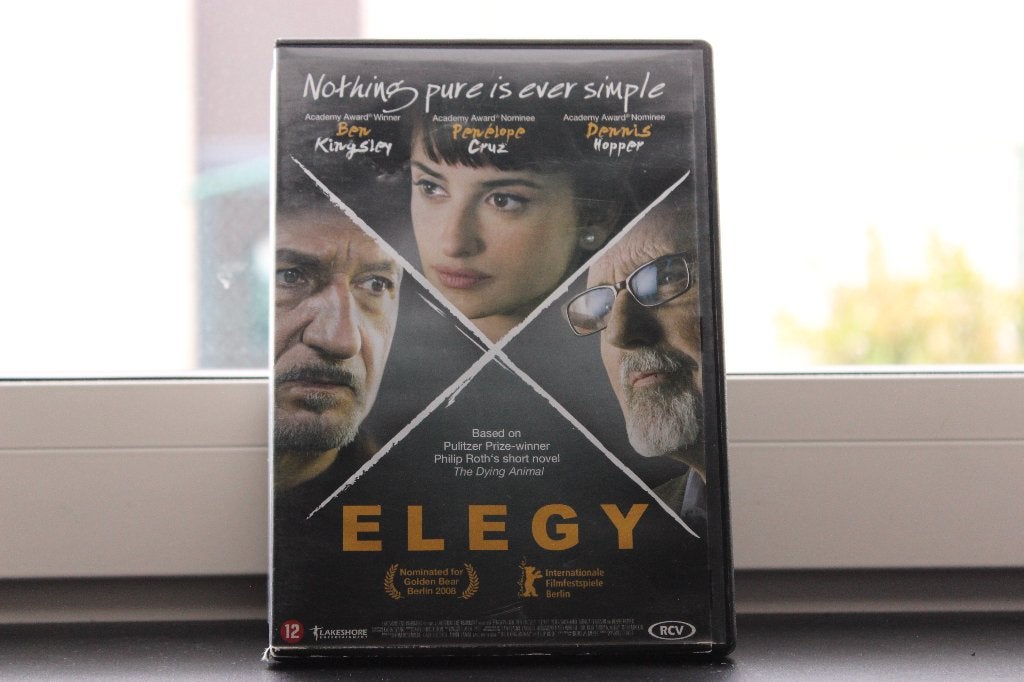 DVD ELEGY / SPEGELGLADDE SCHIJF, Cd's en Dvd's, Ophalen of Verzenden