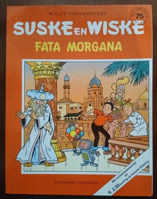 Suske en Wiske  Efteling  Fata morgana /De Efteling-elfjes, Plusieurs BD, Enlèvement ou Envoi, Willy Vandersteen, Comme neuf
