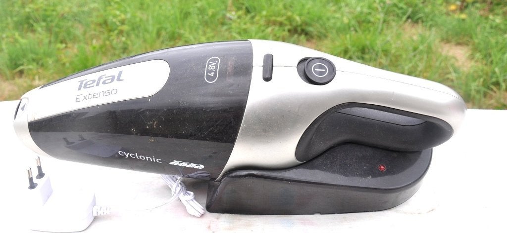 aspirateur de table rechargeable tefal, Enlèvement ou Envoi, Utilisé, Gris