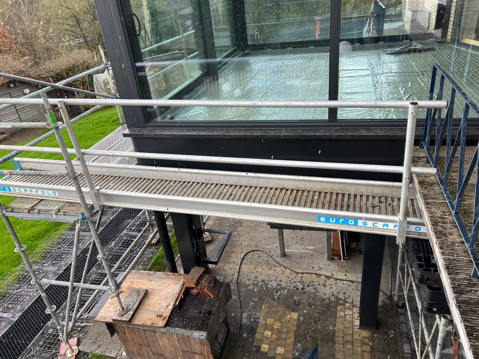 Loopvloer 5 m lang 60cm breed en 20 cm hoog, Doe-het-zelf en Bouw, Ophalen, Zo goed als nieuw, Overige typen