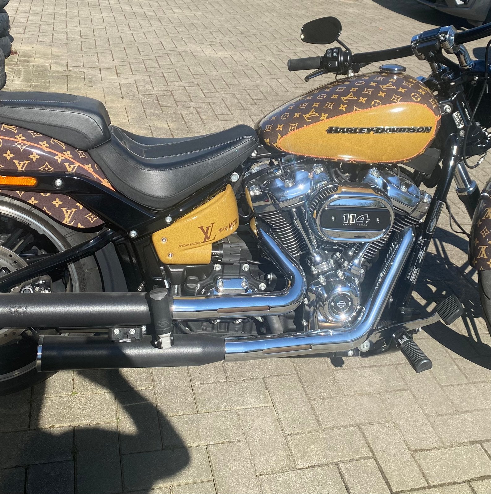 Harley s'évade, Occasion, Chopper, Particulier