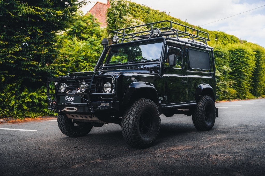 Land Rover Defender 90 TD5 // FULL BLACK // LOW KM, Autos, Achat, Entreprise, Garantie prolongée, Boîte manuelle