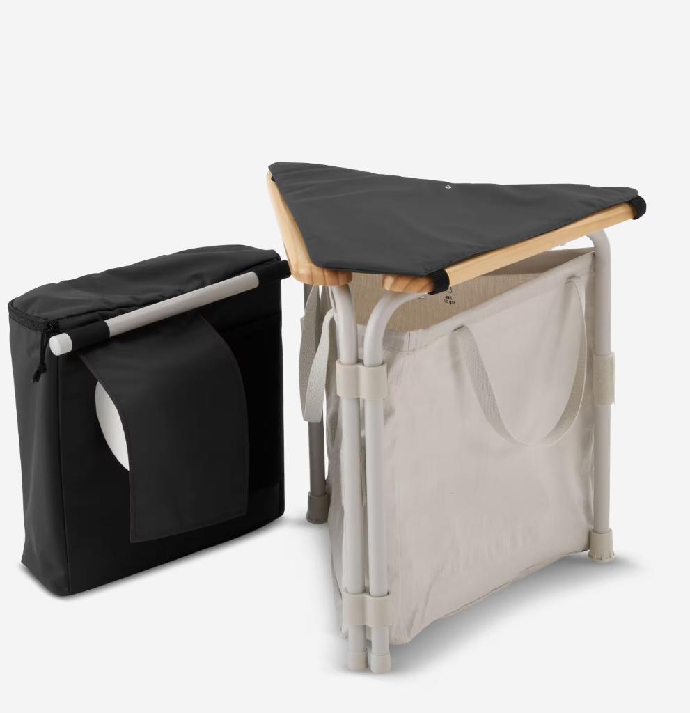 Opvouwbaar droogtoilet voor de camping, Enlèvement ou Envoi, Comme neuf