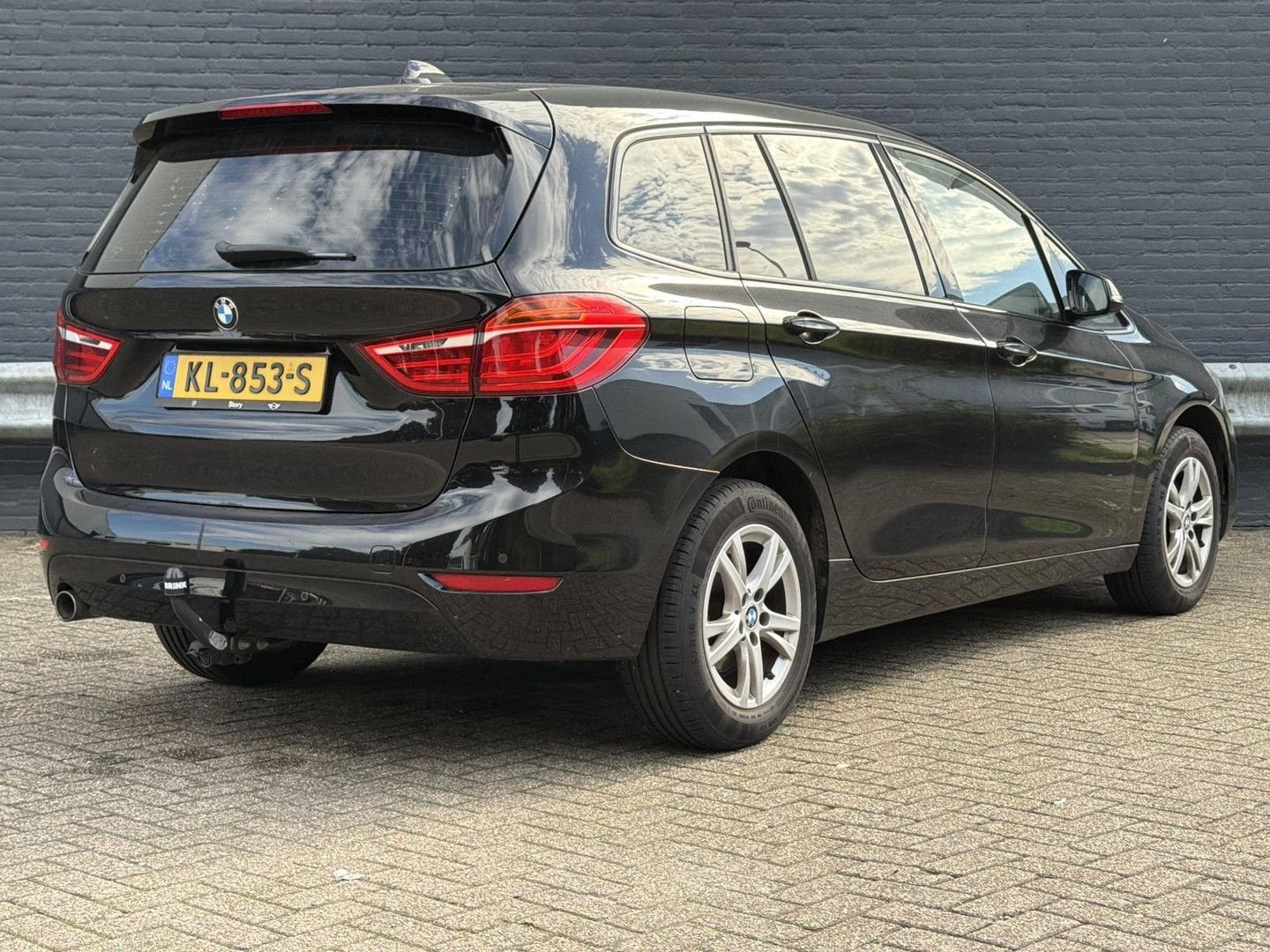 BMW 214 Gran Tourer 2-serie 214d Centennial Executive 7p. |, Auto's, Monovolume, 2 Reeks, Zwart, Navigatiesysteem