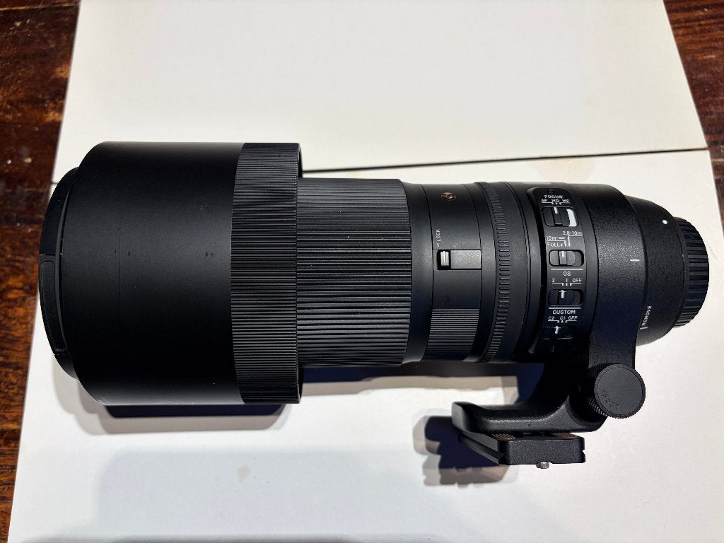 Sigma 150-600 mm F5-6.3 DG Contemporary Canon EF + TC 1.4, Audio, Tv en Foto, Foto | Lenzen en Objectieven, Zo goed als nieuw