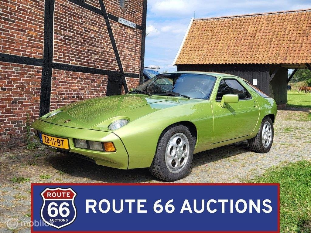 Porsche 928 | 1977 | Route 66 Auctions, Zwart, Bedrijf, Overige carrosserie, Porsche