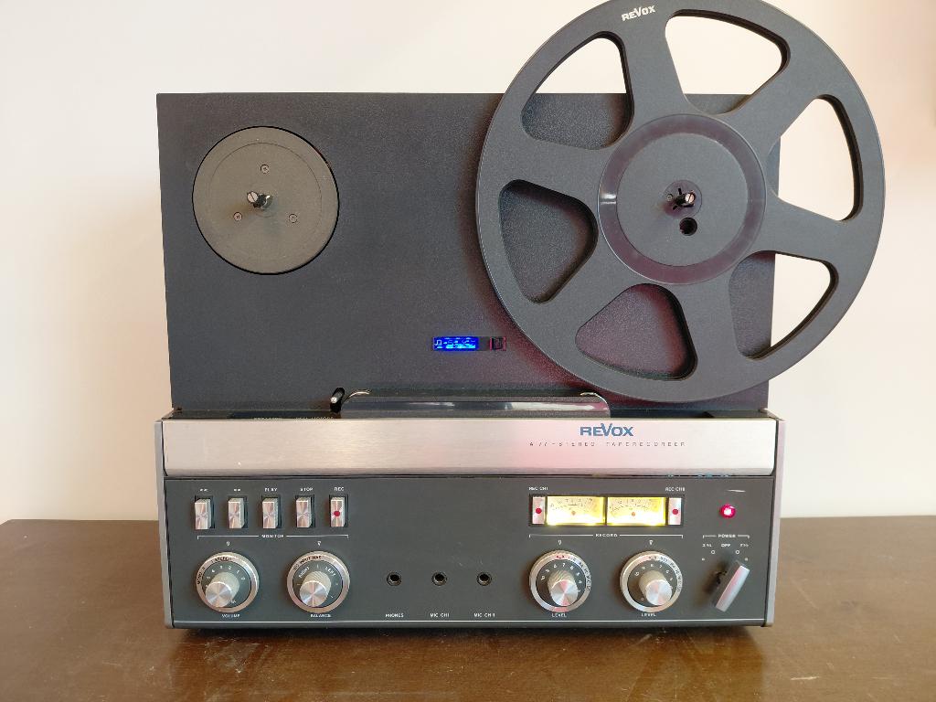 Revox A77 MK-IV 2 pistes avec LED, TV, Hi-fi & Vidéo, Enlèvement ou Envoi, Magnétophone