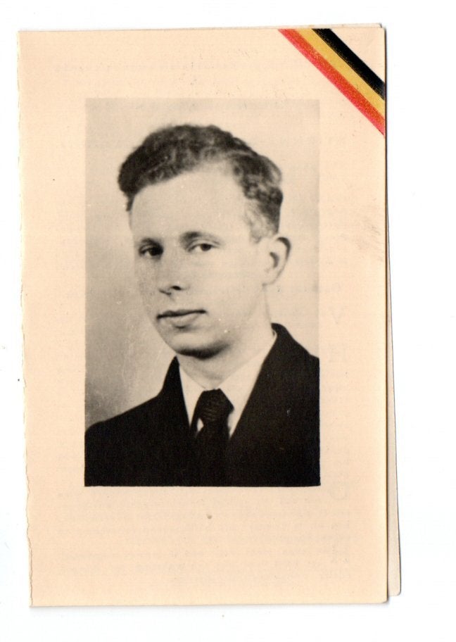 DP oorlogsslachtoffer verzet Lokeren +  Sachenhausen 1945, Verzamelen, Ophalen of Verzenden, Overige soorten, Foto of Poster
