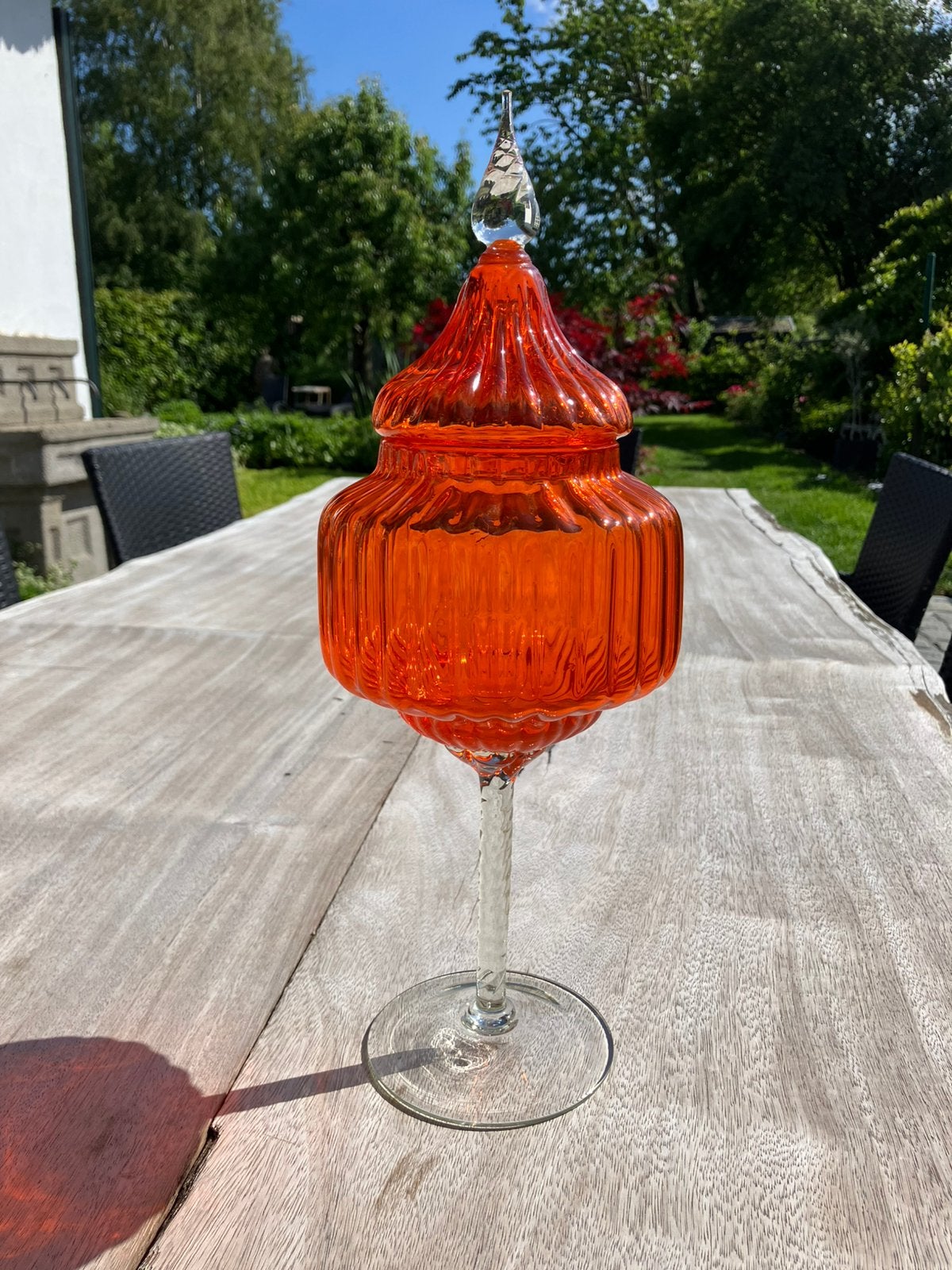 Grote vintage Empoli candy dish, Ophalen of Verzenden