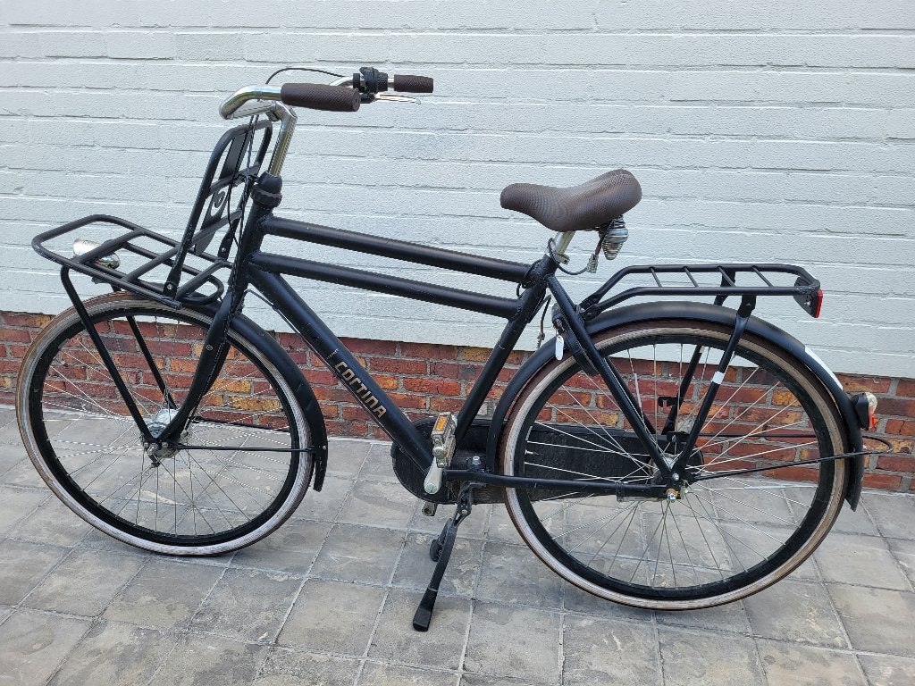 Retro zwerte herenfiets, Enlèvement, Utilisé, Autres marques, Vitesses