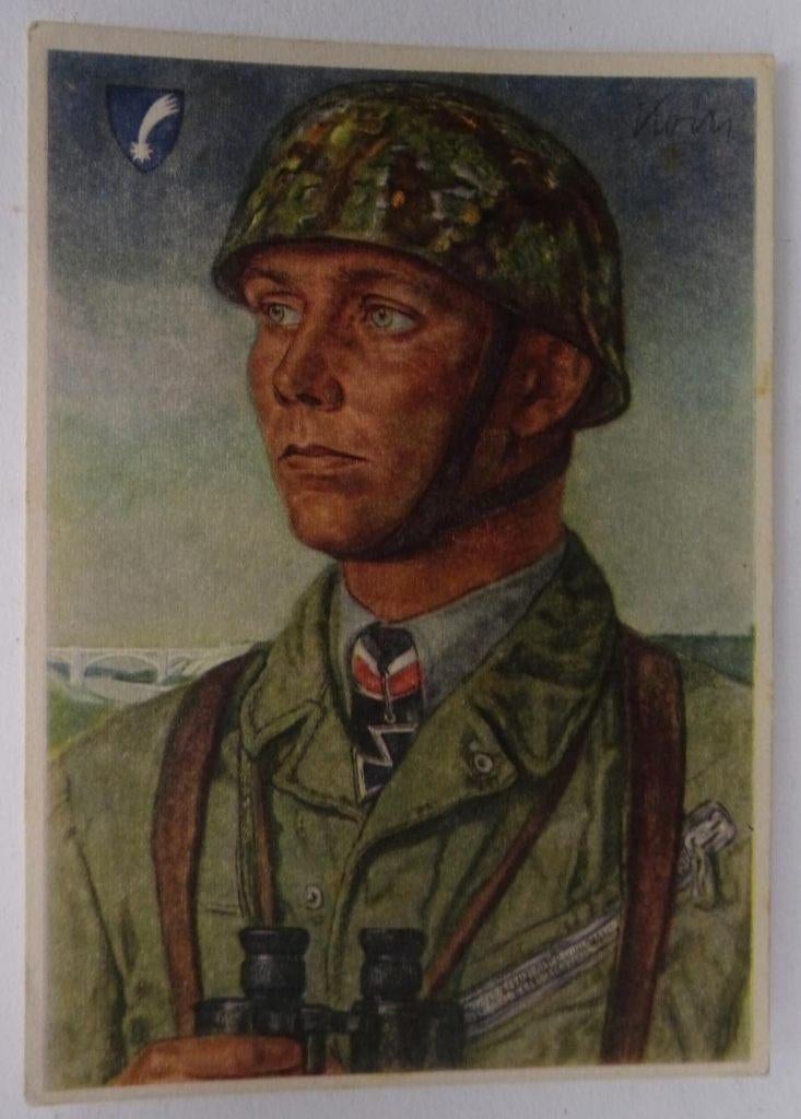 duitse ww2 postkaart in nette staat, Ophalen of Verzenden