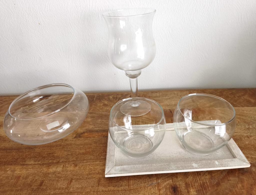 Glazen vazen – per stuk te koop, Ophalen, Zo goed als nieuw, Glas