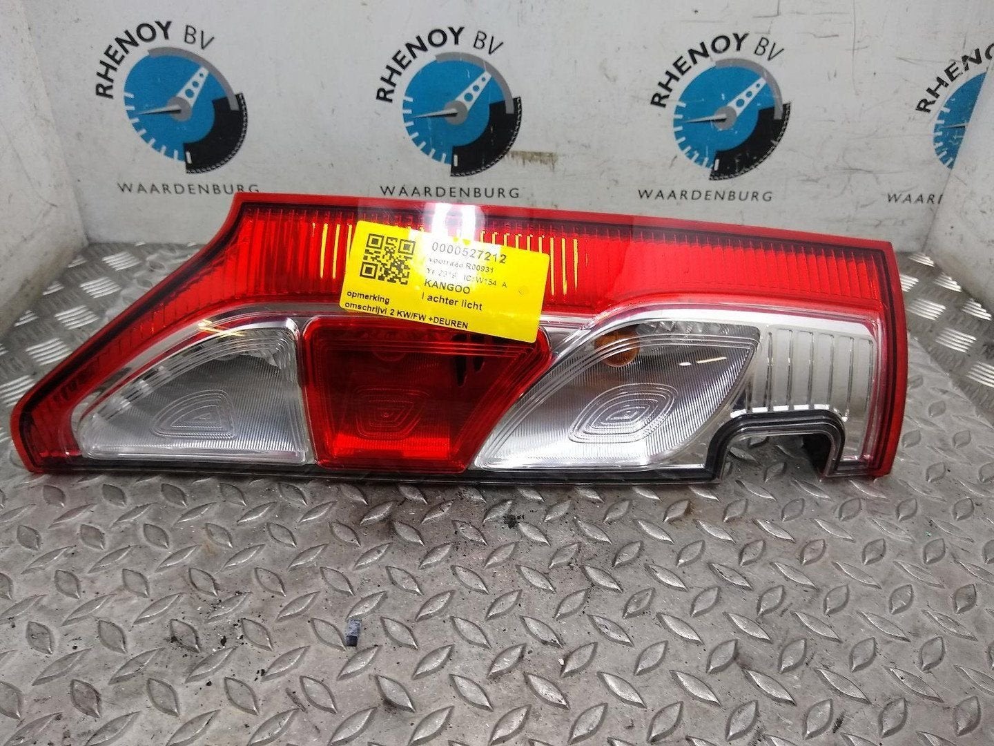RENAULT KANGOO ACHTERLICHT L 2019, Auto-onderdelen, Ophalen of Verzenden, Gebruikt, Stiba lid