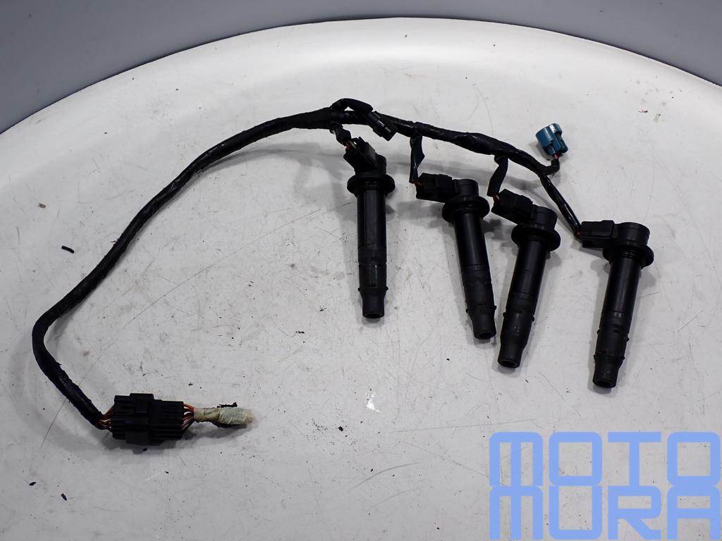 Yamaha YZF-R6 2006 - 2017 bobine set RJ11 RJ15 YZF R6 bobin, Motos, -, Utilisé, -, -
