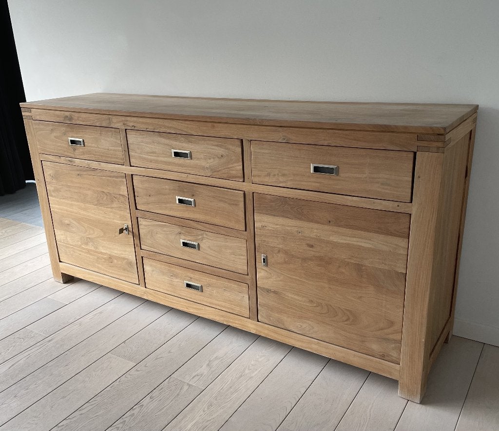 Tijdloze houten eetkamerset, Huis en Inrichting, Ophalen, Gebruikt, Tijdloos