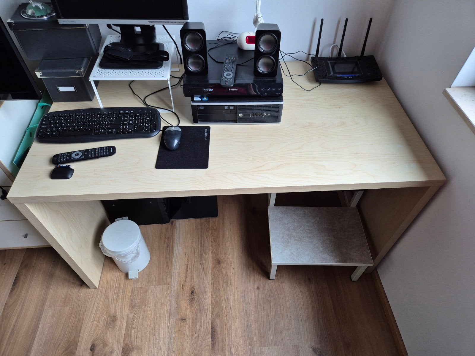 bureautafel ikea, Huis en Inrichting, Ophalen, Demontabel, Gebruikt, Spaanplaat of MDF