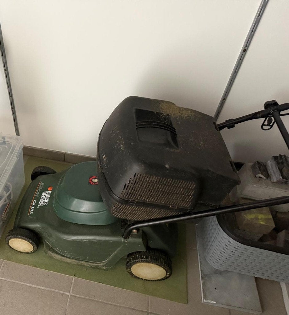 grasmachine, Jardin & Terrasse, Tondeuses à gazon, Enlèvement, Utilisé, 30 à 39 cm, Black&Dekker