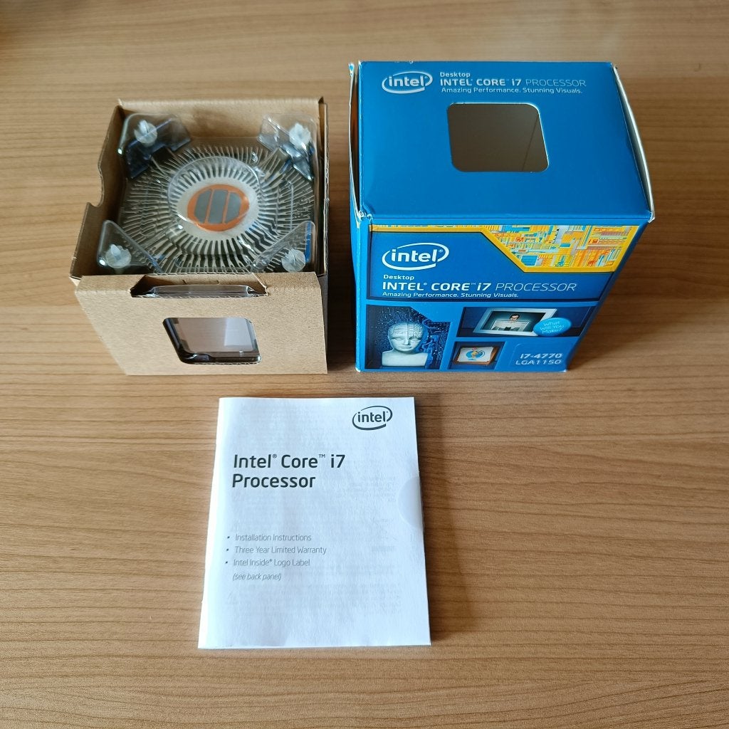 Intel Core i7 4770, Computers en Software, Processors, LGA 1151, Gebruikt, 4-core, Intel Core i7
