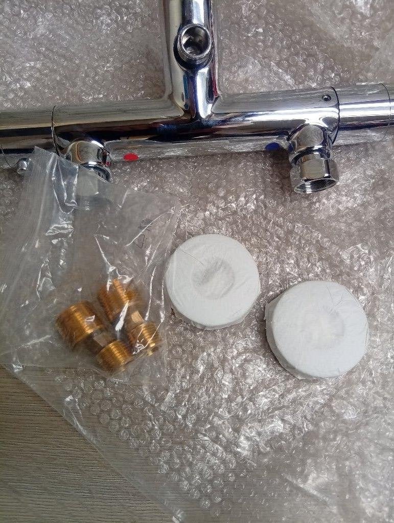 Mitigeur bain douche thermostatique NEUF, Bricolage & Construction, Sanitaire, Enlèvement ou Envoi, Neuf, Chrome, Baignoire