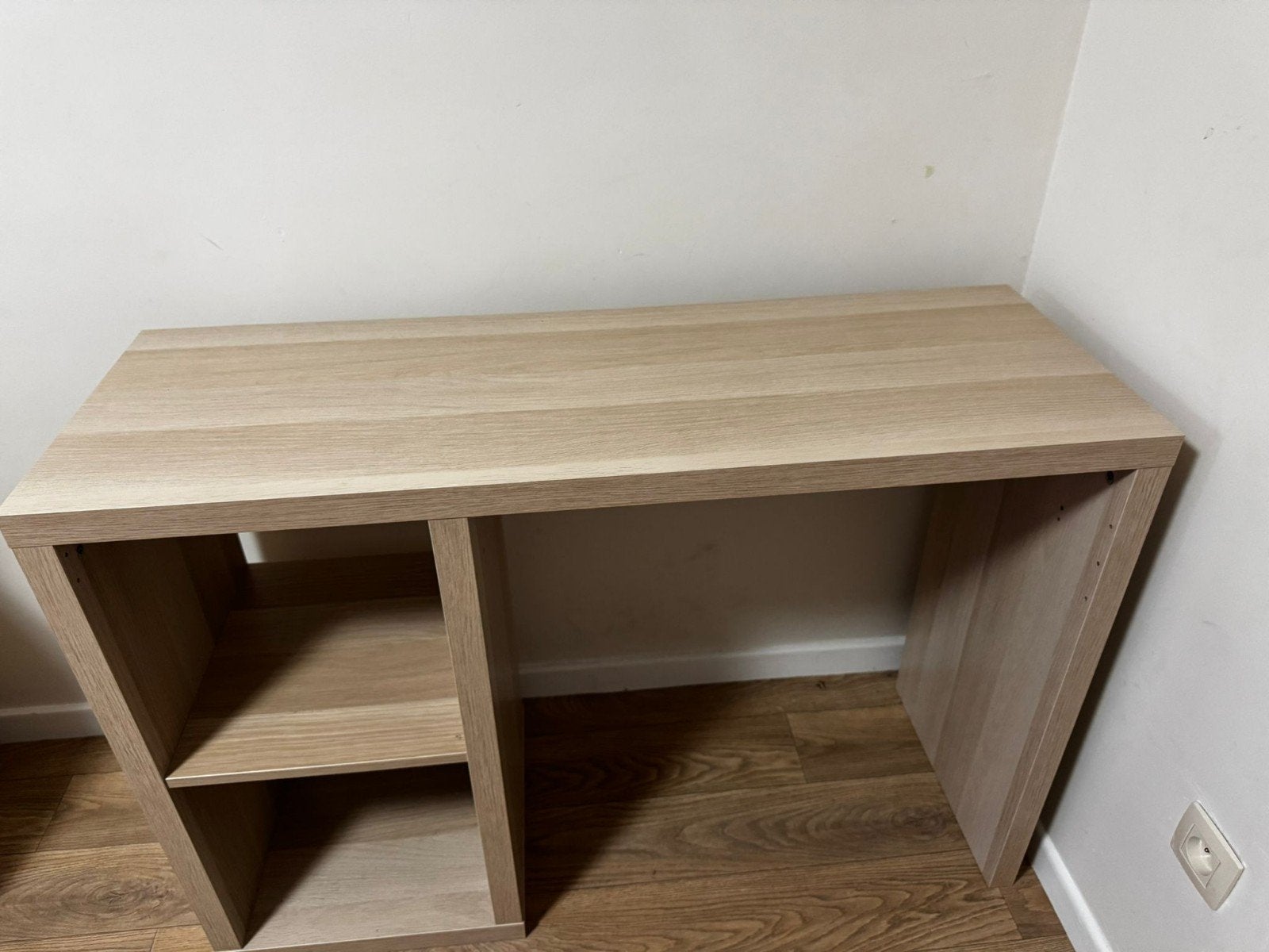 BUREAU IKEA KALLAX – 111  39  77 CM - ESCRITORIO IKEA, Démontable, 77 cm, Utilisé, IKEA