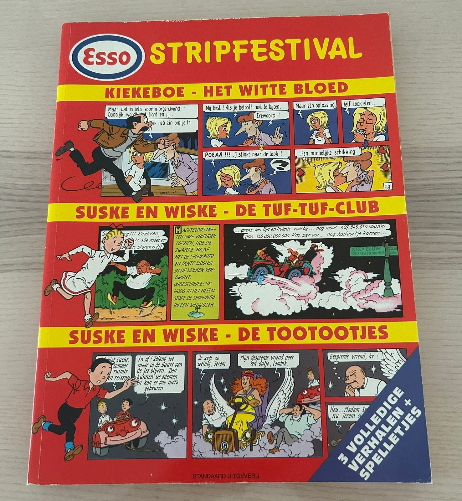 Esso Stripfestival, Enlèvement ou Envoi