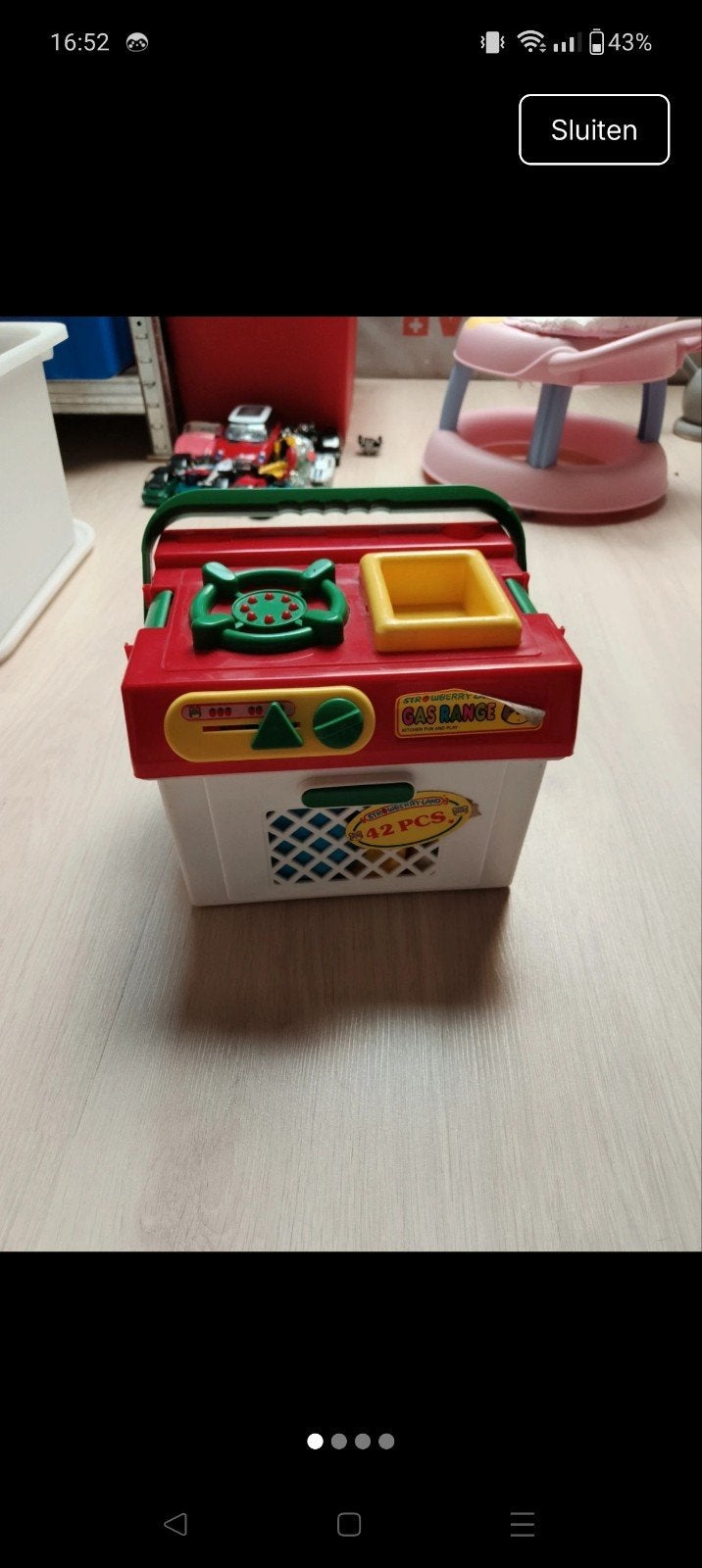 Draagbaar keukentje, Ophalen of Verzenden, Gebruikt, Jongen of Meisje