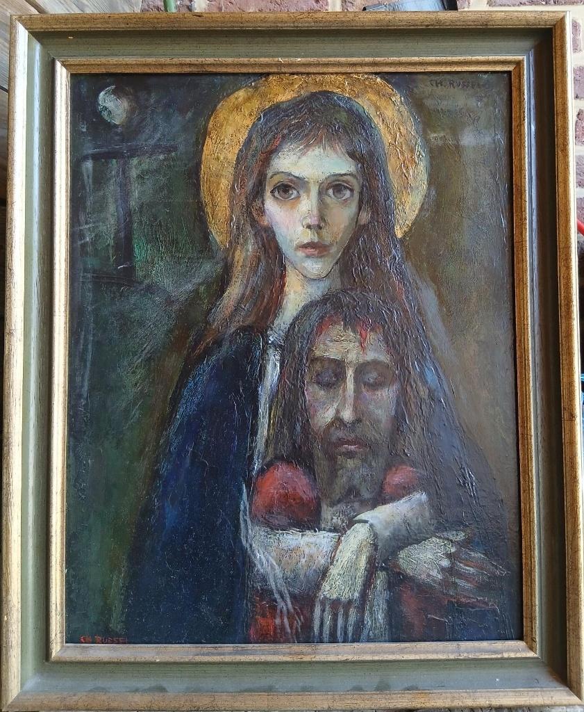 moderne versie van een Pieta, Antiquités & Art, Enlèvement ou Envoi
