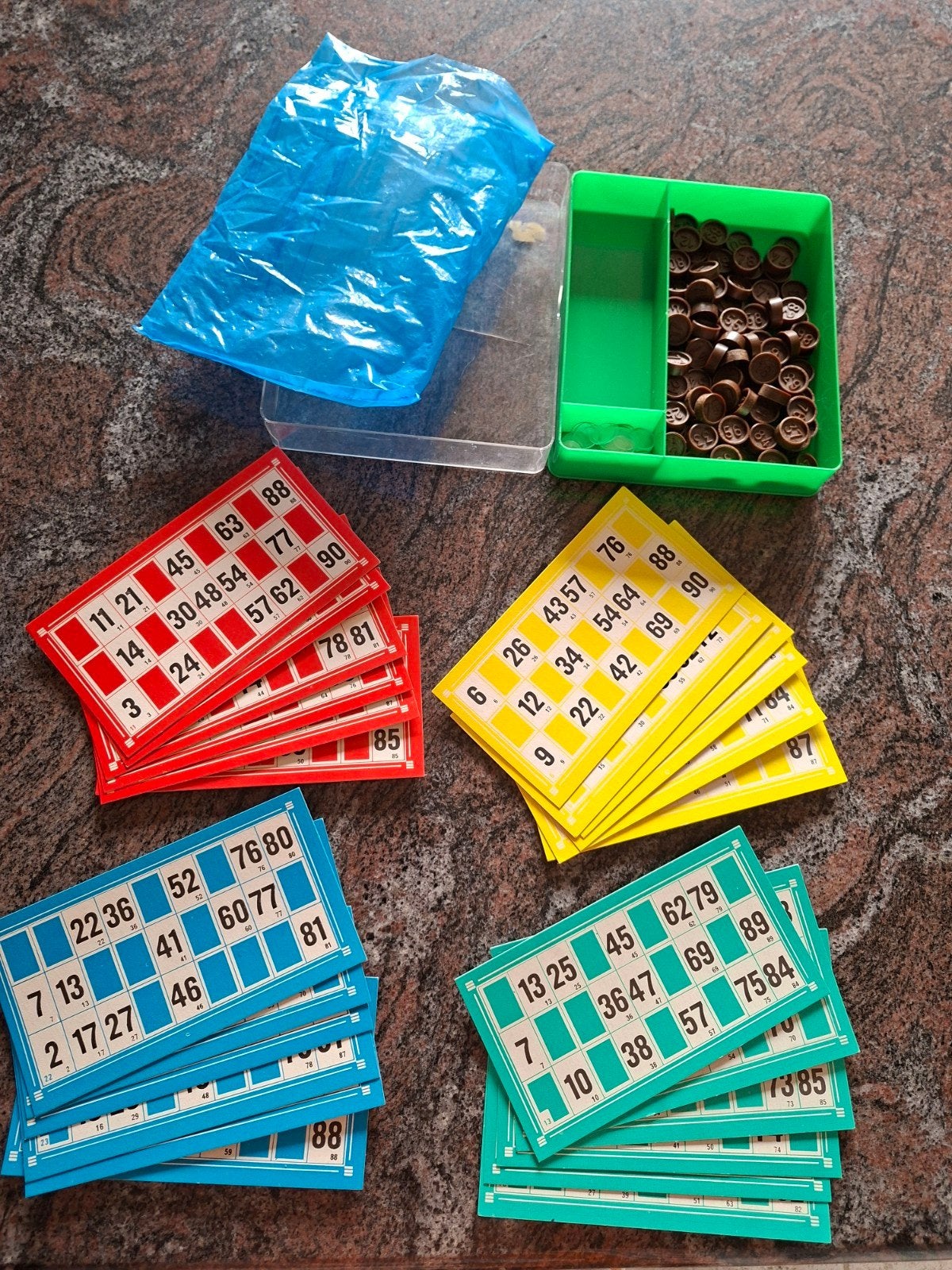 Jeu de loto/bingo vintage, Enlèvement ou Envoi
