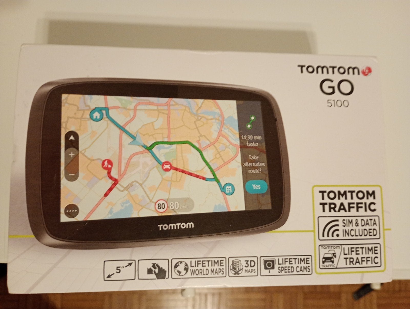 Tomtom go 5100, Auto diversen, Ophalen of Verzenden