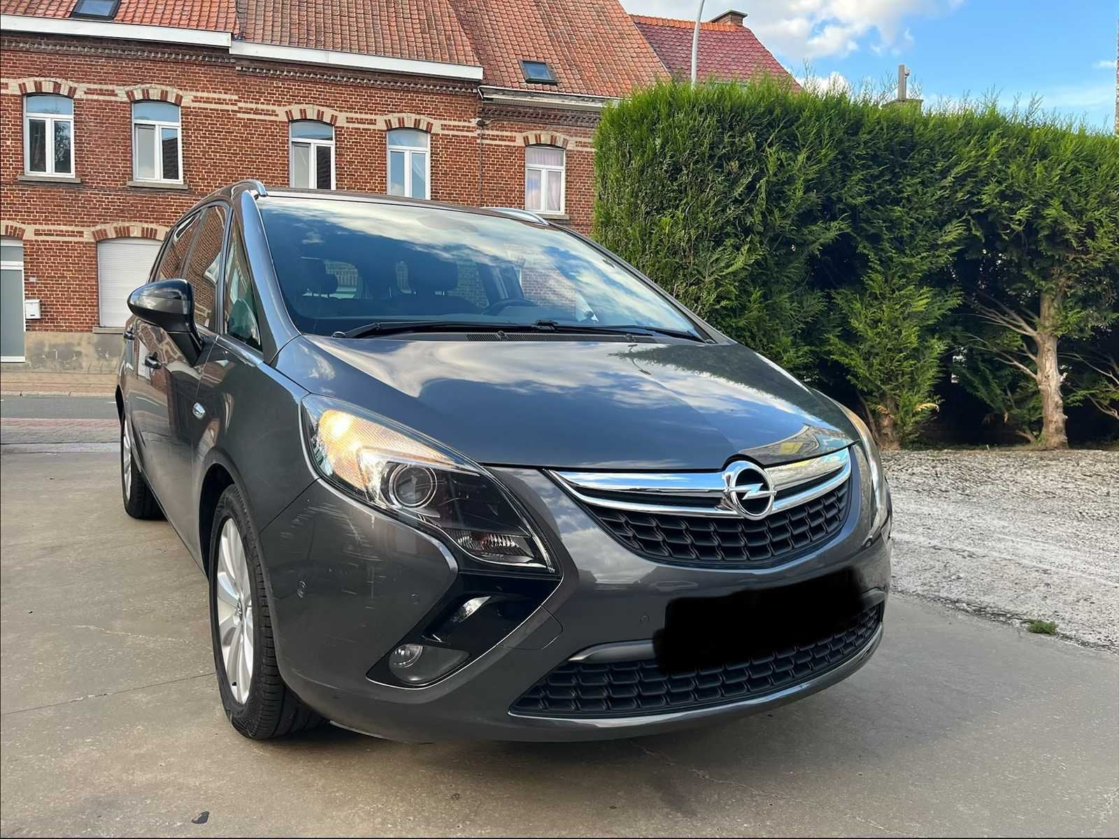 2012 Opel Zafira Personenauto(7 zitplaatsen), Auto's, Euro 5, Gebruikt, Bedrijf, Overige carrosserie