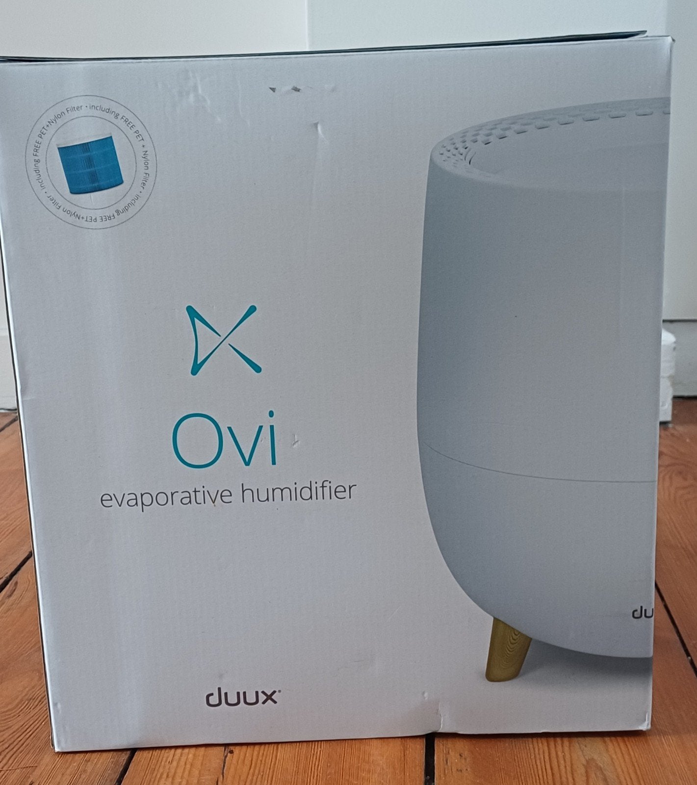 Duux humidificateur d'air autorégulé par évaporation, Maison & Meubles, Enlèvement ou Envoi, Comme neuf