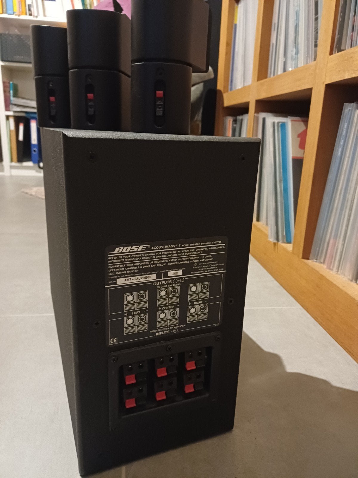 Bose Acoustmass 7, TV, Hi-fi & Vidéo, Enlèvement, Kit d'enceintes, Bose