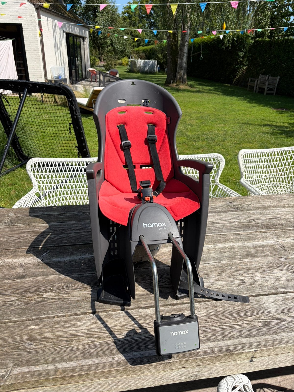 Siège de vélo pour enfant avec fixation, Enlèvement, Utilisé