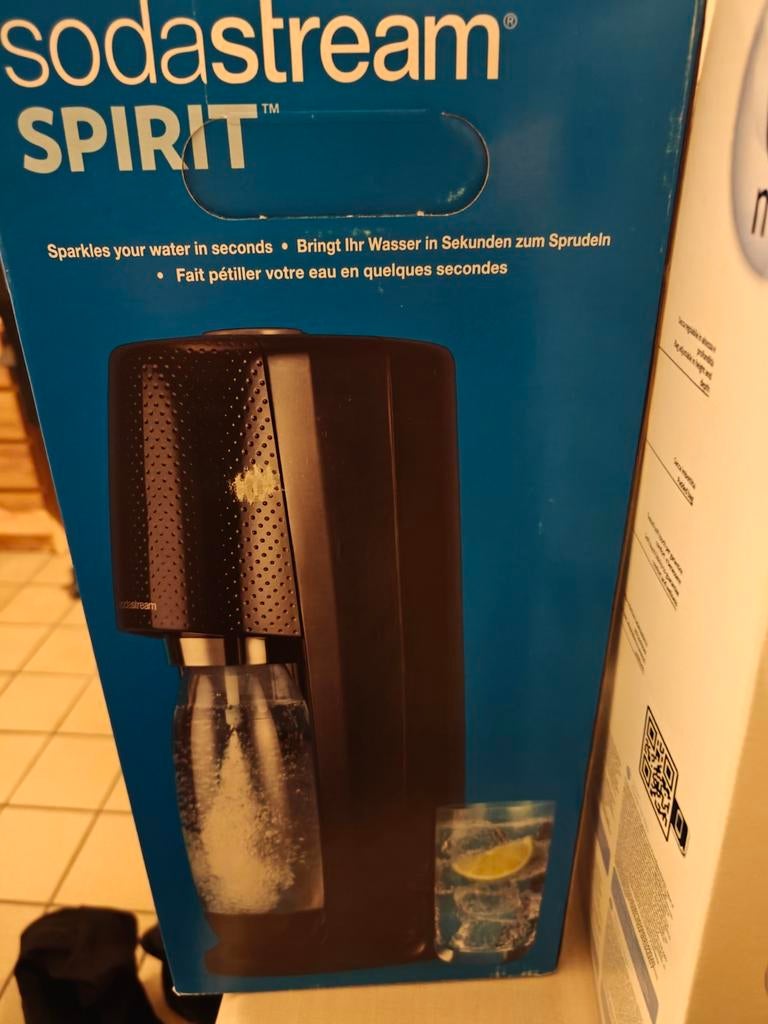 Sodastream spirit Nieuw!, Ophalen