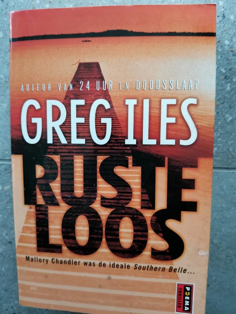 Rusteloos, Ophalen of Verzenden, Zo goed als nieuw, Greg Iles