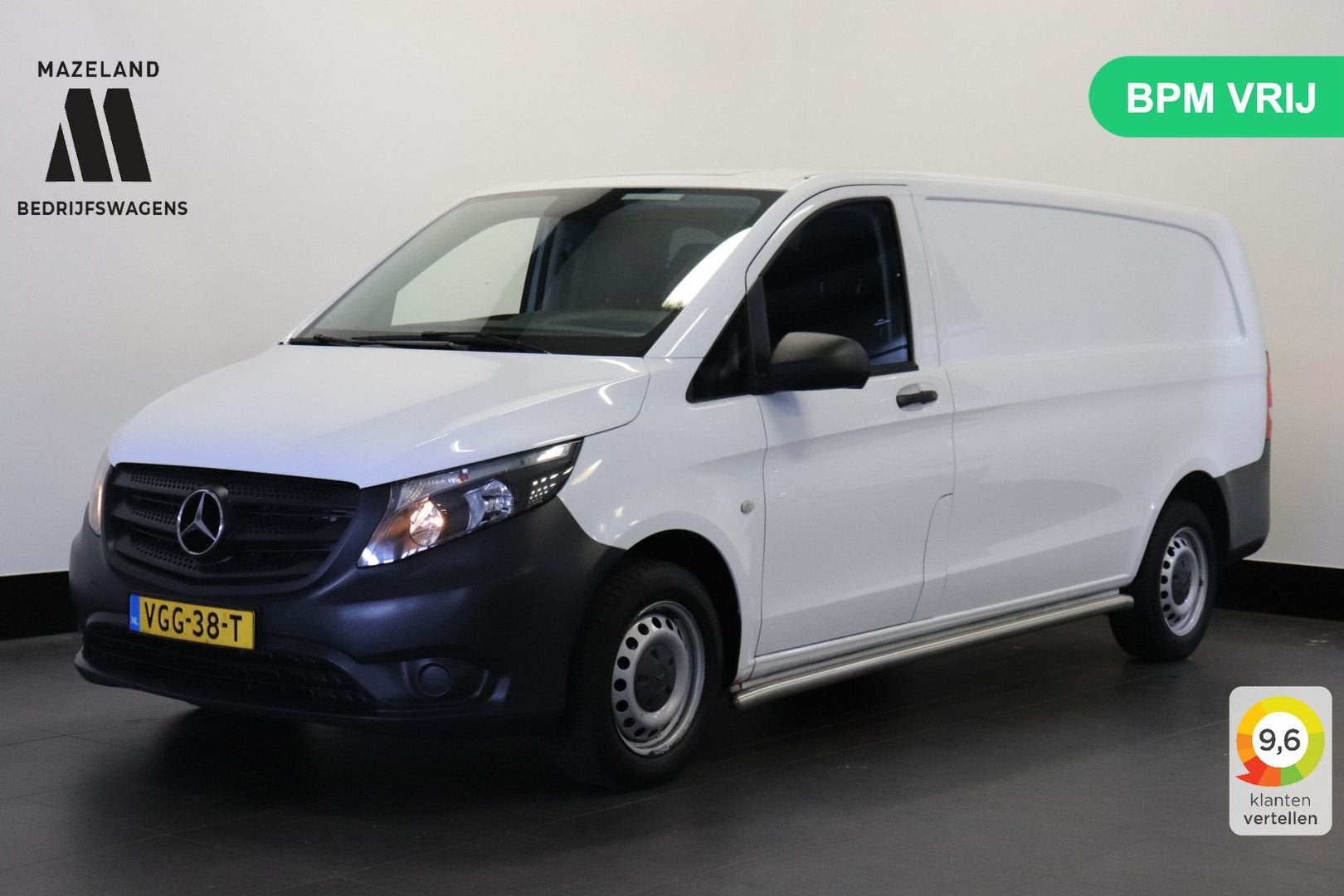 Mercedes-Benz Vito 110 CDI XL EURO 6 - Airco - Camera - Laad, Auto's, Bestelwagens en Lichte vracht, Mercedes-Benz, Bedrijf, 200 g/km