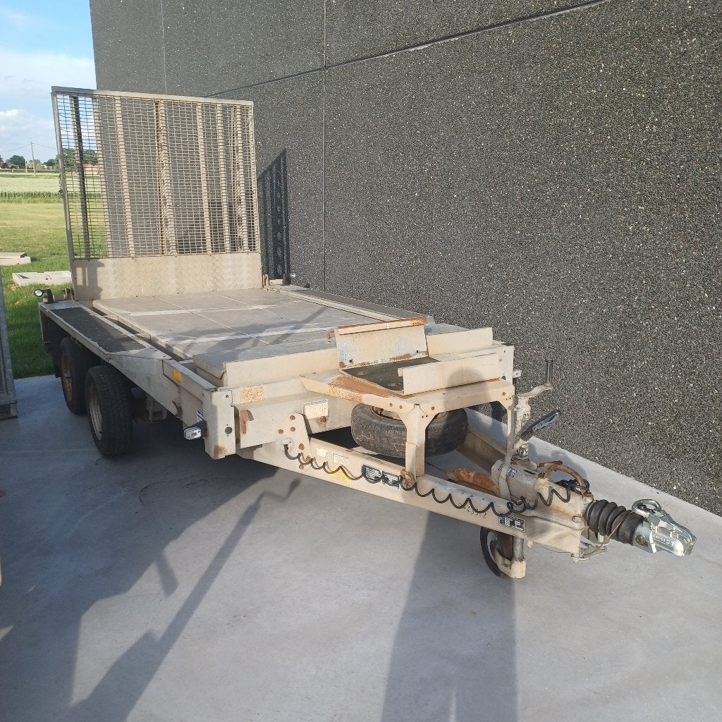 Remorque de transport de machines Ifor Williams GX105HD, Enlèvement, Utilisé