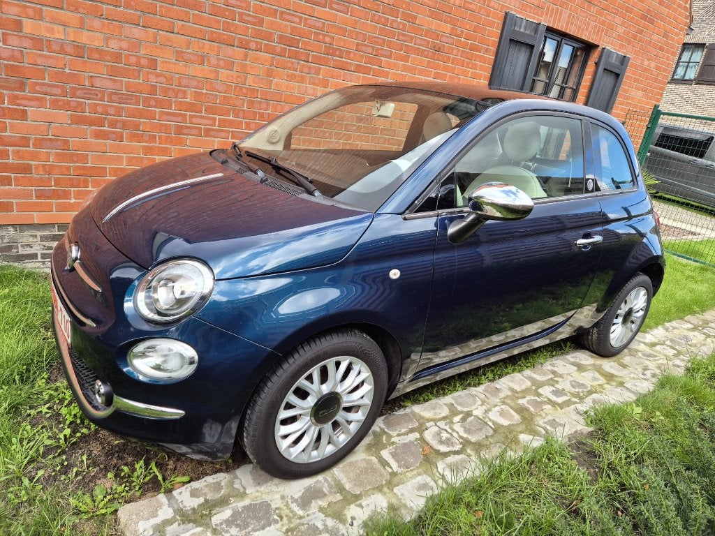 Fiat 500 1.2 Mirror Automaat, Auto's, 4 zetels, Euro 6, Blauw, Overige kleuren