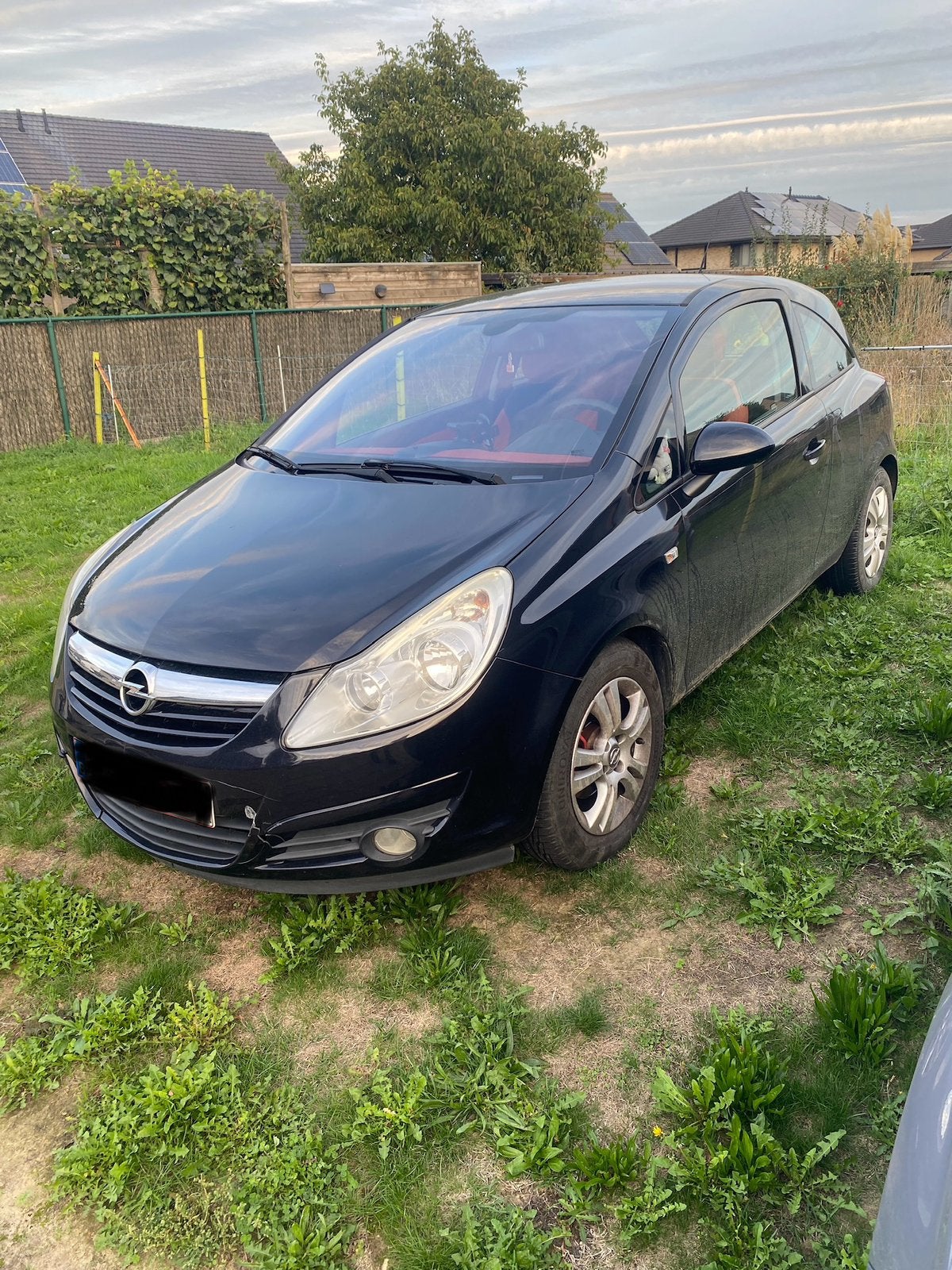Opel corsa, Auto's, Voorwielaandrijving, Stof, Zwart, Overige kleuren