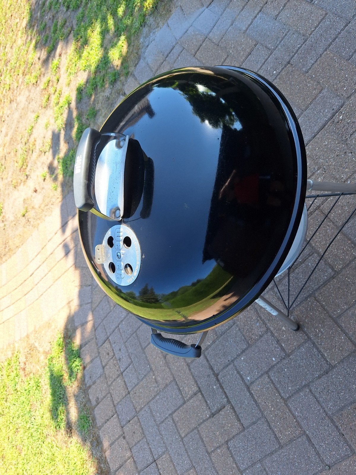 barbecue Weber., Ophalen