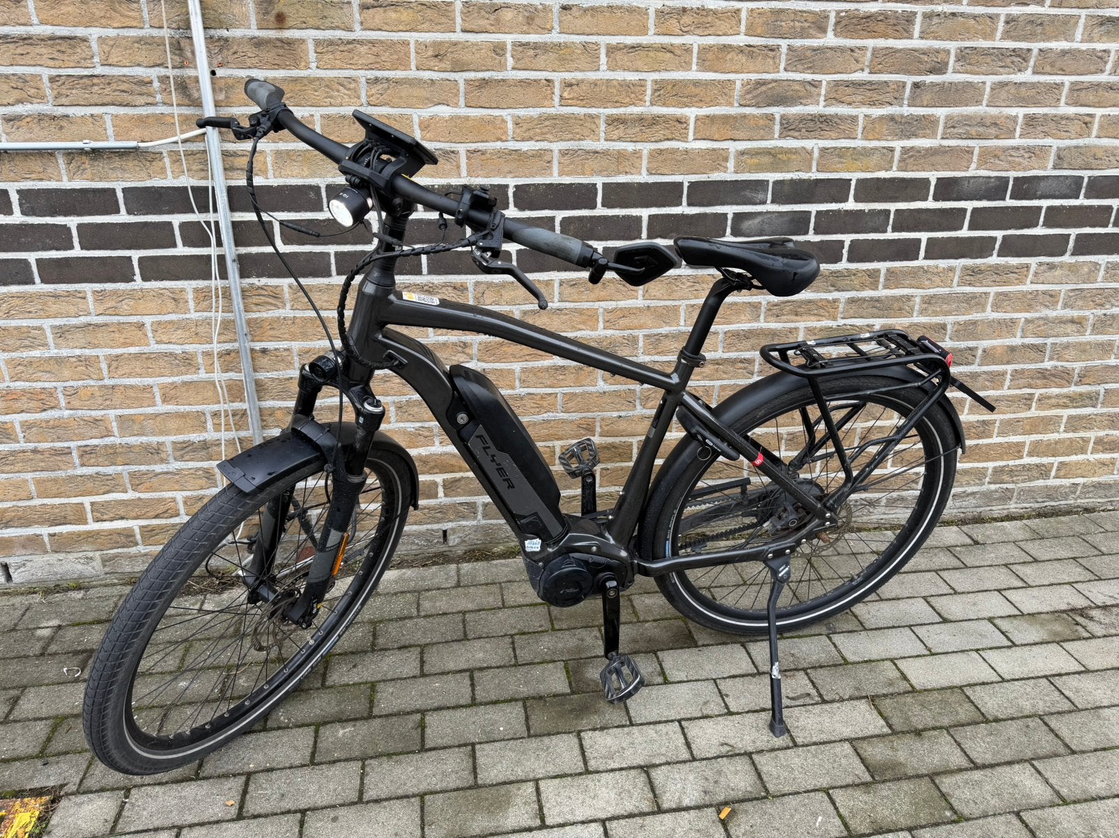 Flyer upstreet 7.23 speed pedelec, Fietsen en Brommers, Gebruikt, 50 km per accu of meer, 55 tot 59 cm, Ophalen
