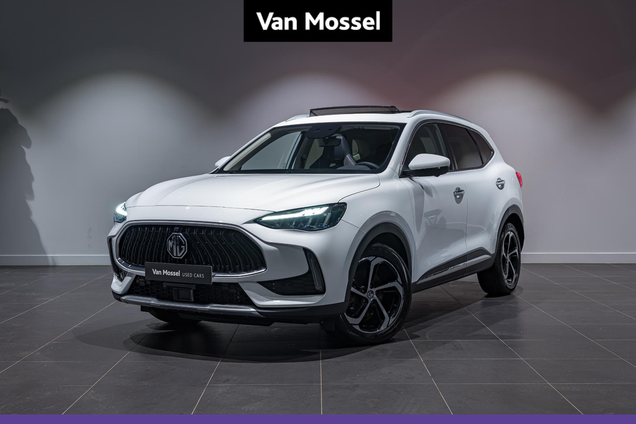 MG EHS 1.5T Luxury Plug-In Panodak | Camera | Carplay | Zete, Stof, Gebruikt, Euro 6, 4 cilinders